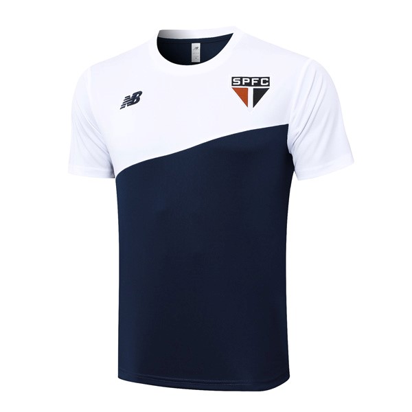 Camiseta Entrenamiento Sao Paulo 2024-2025 Blanco Azul